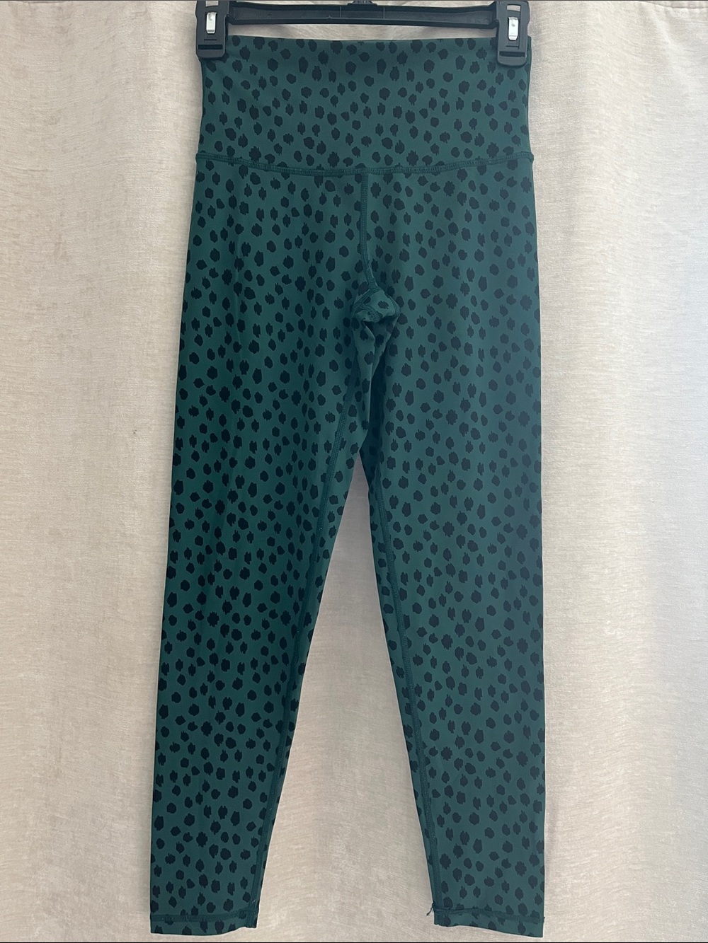Aerie Dark Green Printed High-Waist Leggings